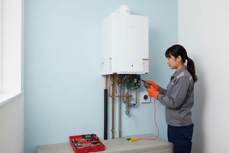 Commercial Oil Furnace System Installation