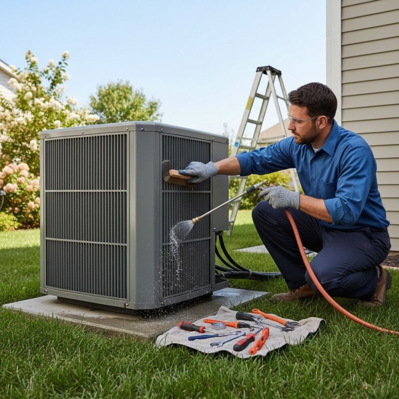 Central Air Cleaner Installation