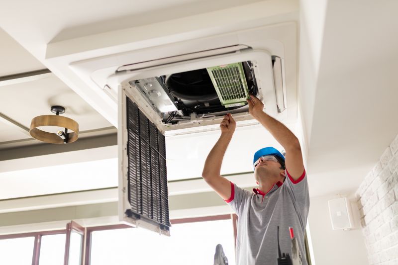 Central Air Cleaner Installation