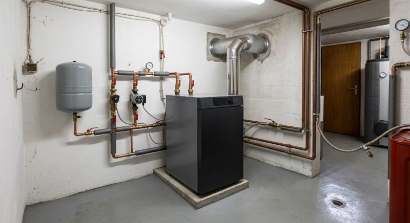 Central Oil Heating Installation