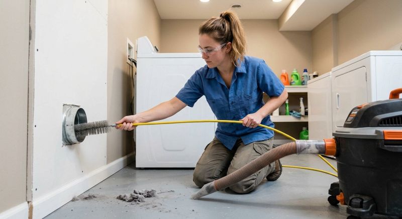Commercial Dryer Vent Cleaning