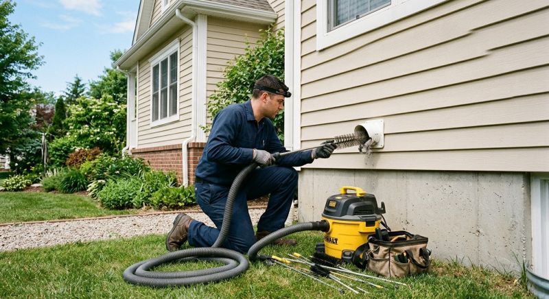 Commercial Dryer Vent Cleaning