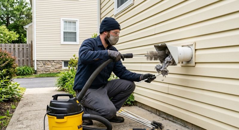 Commercial Dryer Vent Cleaning