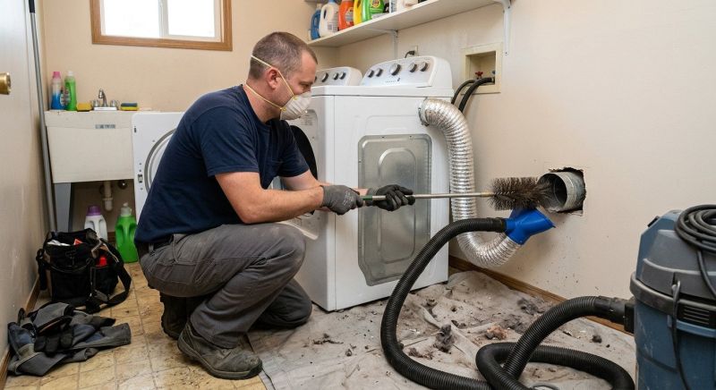 Commercial Dryer Vent Cleaning
