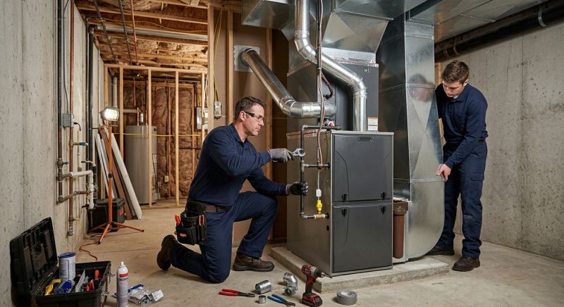 Commercial Gas Furnace Installation