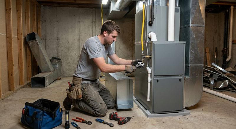 Commercial Gas Furnace Installation
