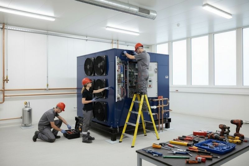Commercial Heat Pump Installation