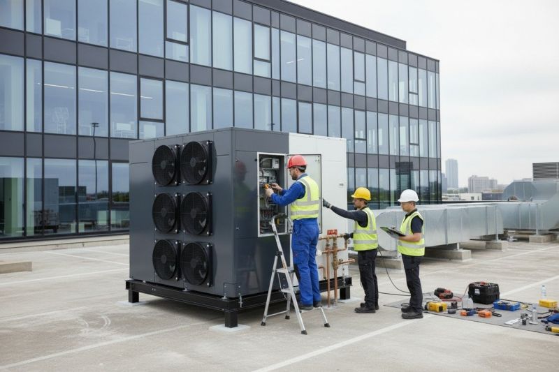 Commercial Heat Pump Installation