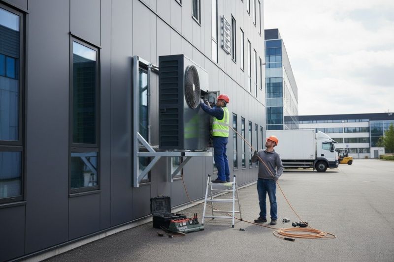 Commercial Heat Pump Installation