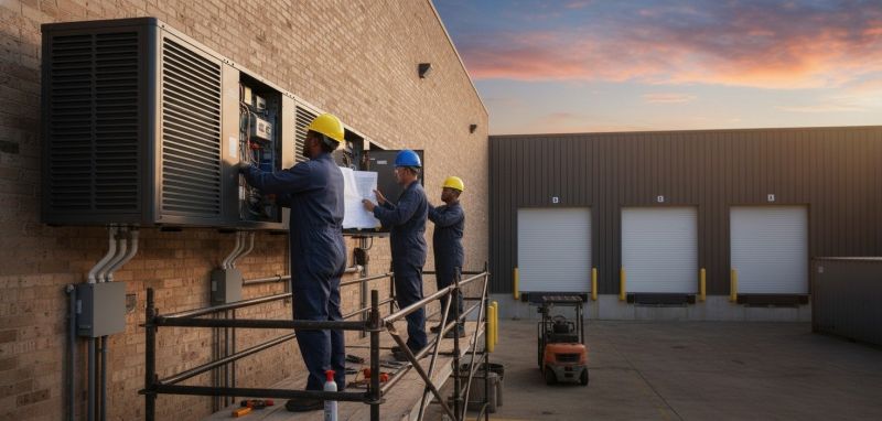 Commercial Heat Pump Installation