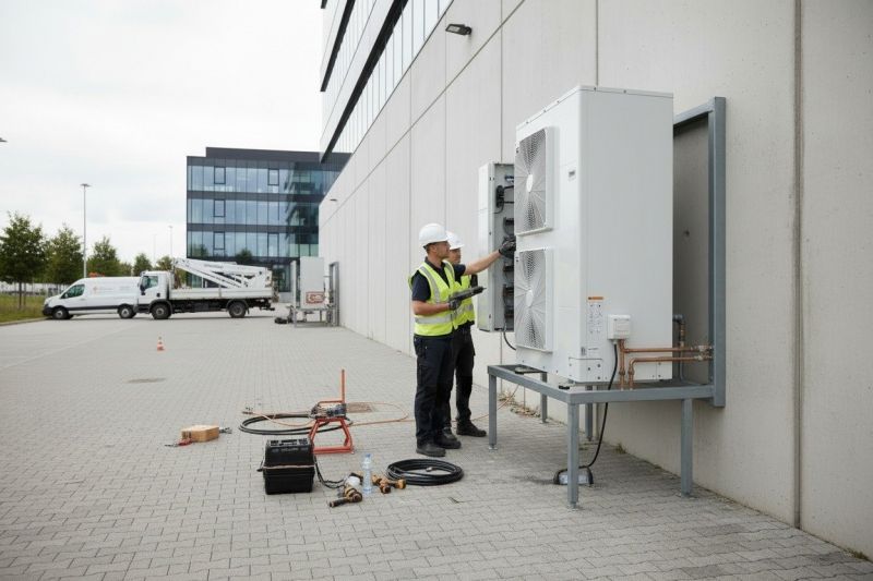 Commercial Heat Pump Installation