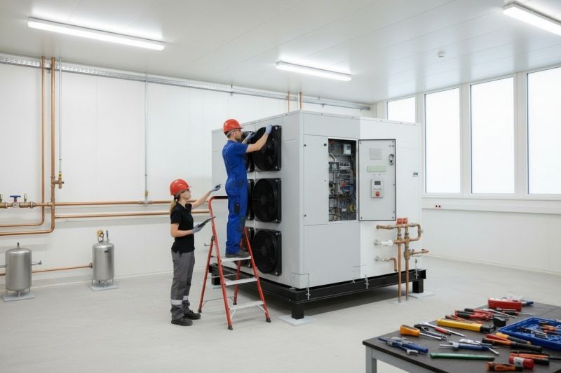 Commercial Heat Pump Installation