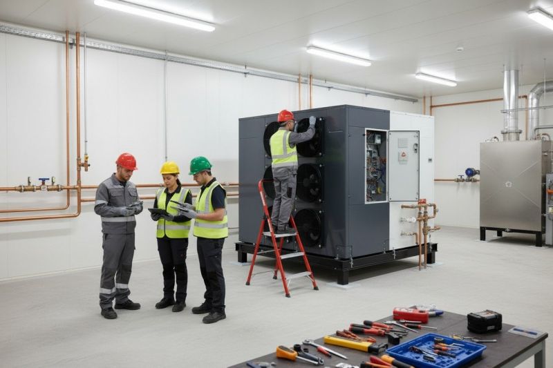 Commercial Heat Pump Installation