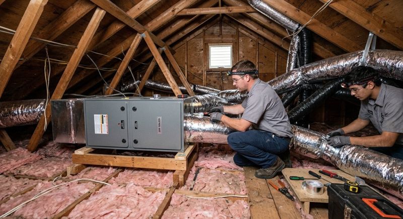 Hvac Duct Installation