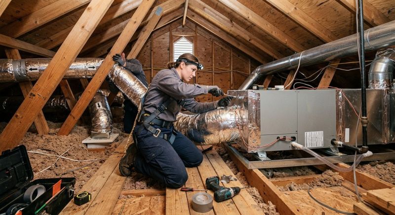 Hvac Duct Installation