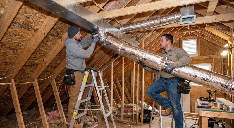 Hvac Duct Installation