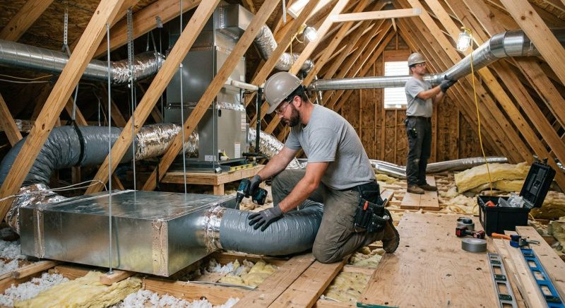 Hvac Duct Installation