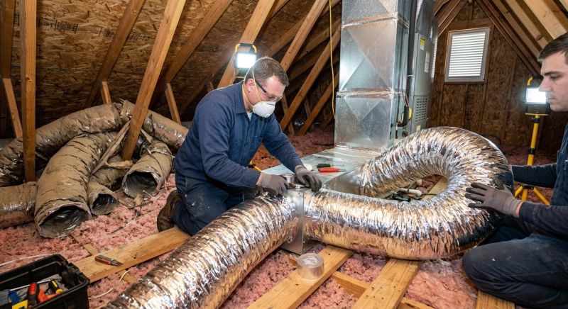 Hvac Duct Installation