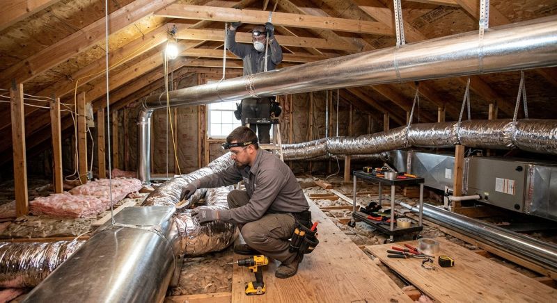 Hvac Duct Installation