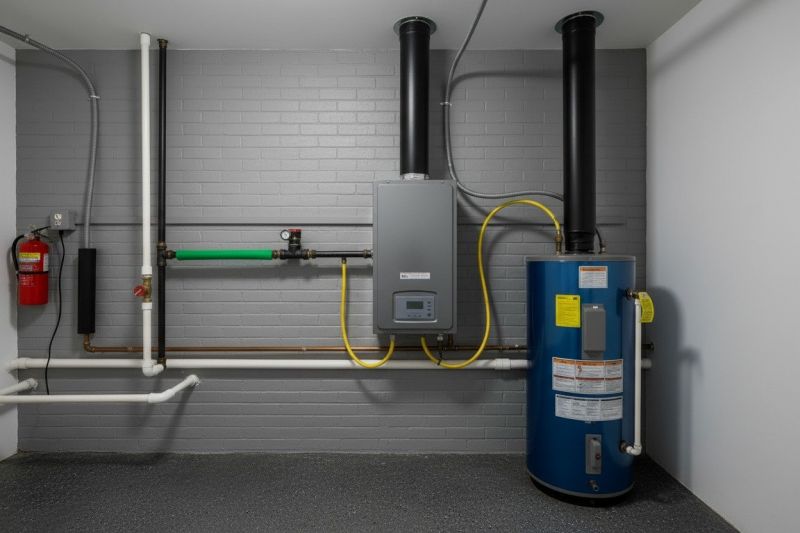 Natural Gas Heating Installation