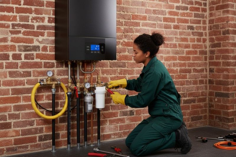 Natural Gas Heating Installation