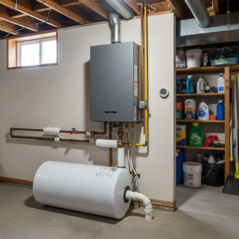 Natural Gas Heating Installation