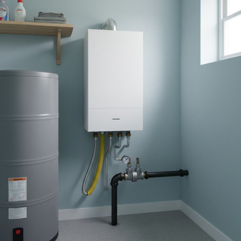 Natural Gas Heating Installation