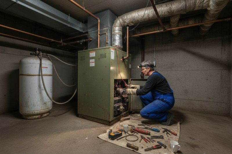 Propane Heating Installation
