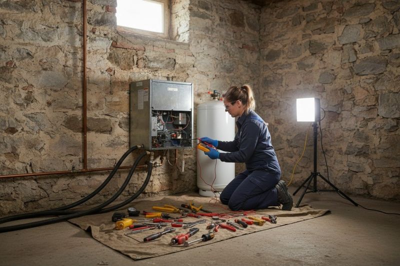 Propane Heating Installation